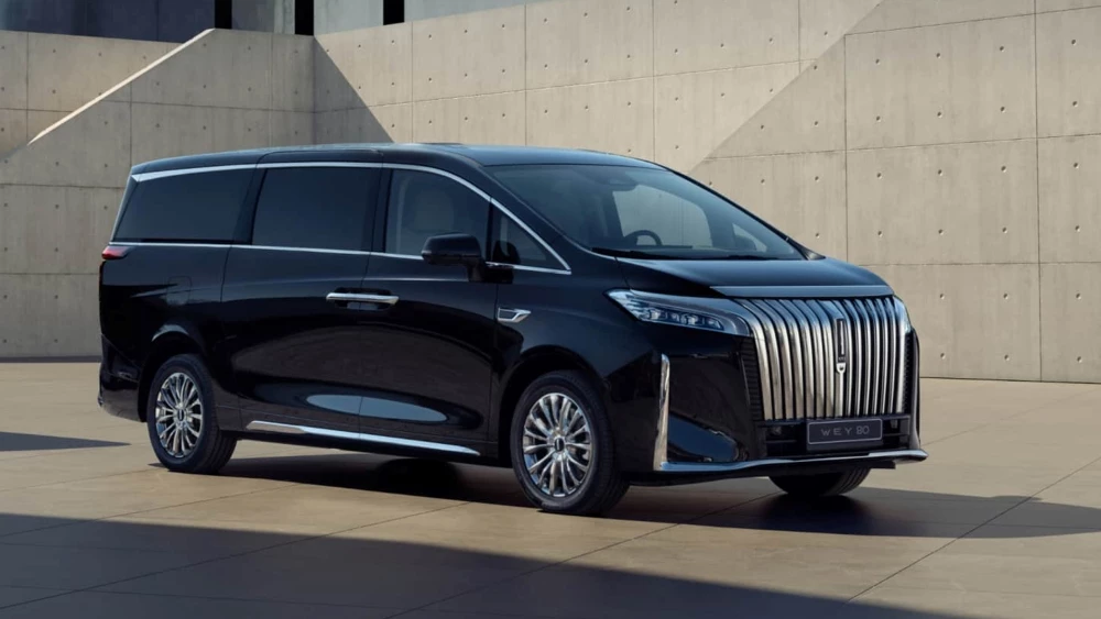 wey 80 Business Lounge с длинной базой тест сбоку сзади