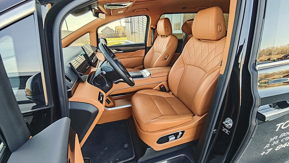 wey 80 тест салон интерьер первый ряд сиденья