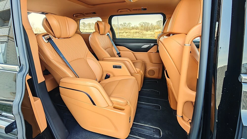 wey 80 тест салон интерьер второй ряд сиденья