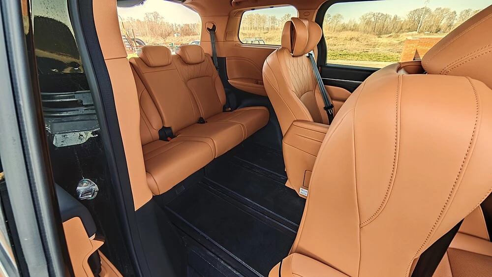 wey 80 тест салон интерьер третий ряд сиденья