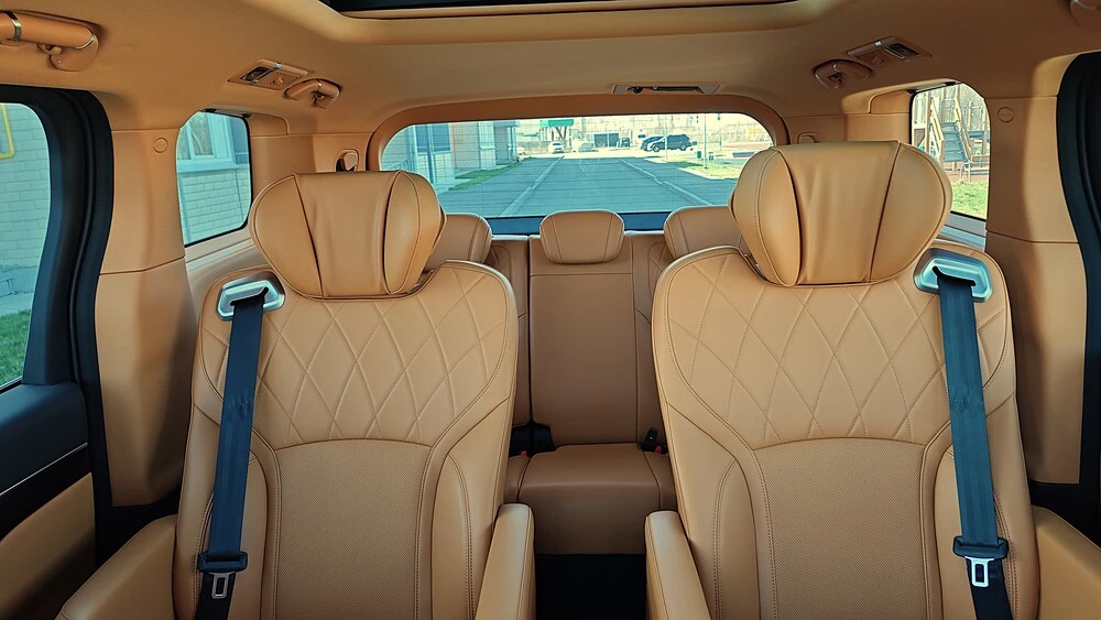 wey 80 тест салон интерьер второй ряд сиденья