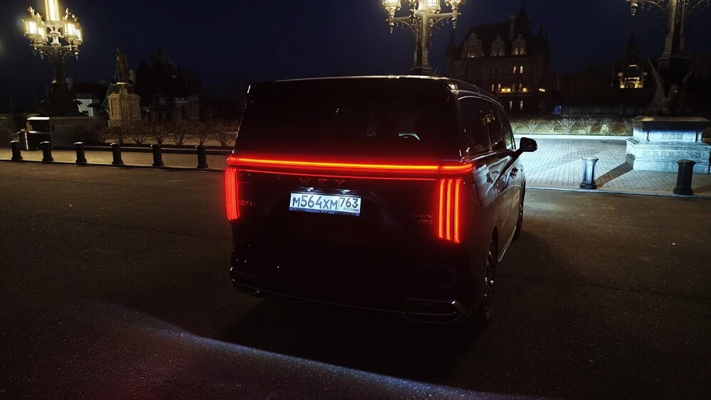 wey 80 тест сзади ночной свет фонари