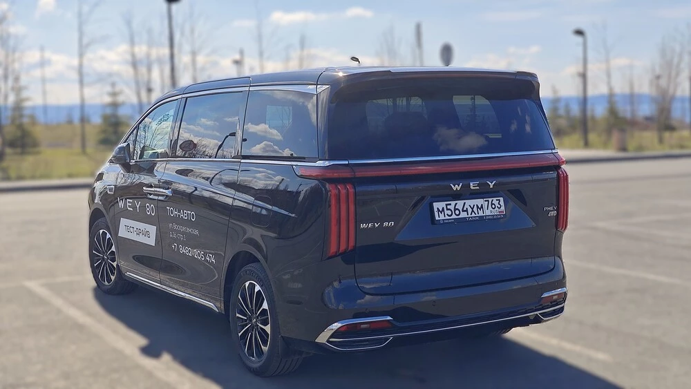 wey 80 тест сбоку сзади