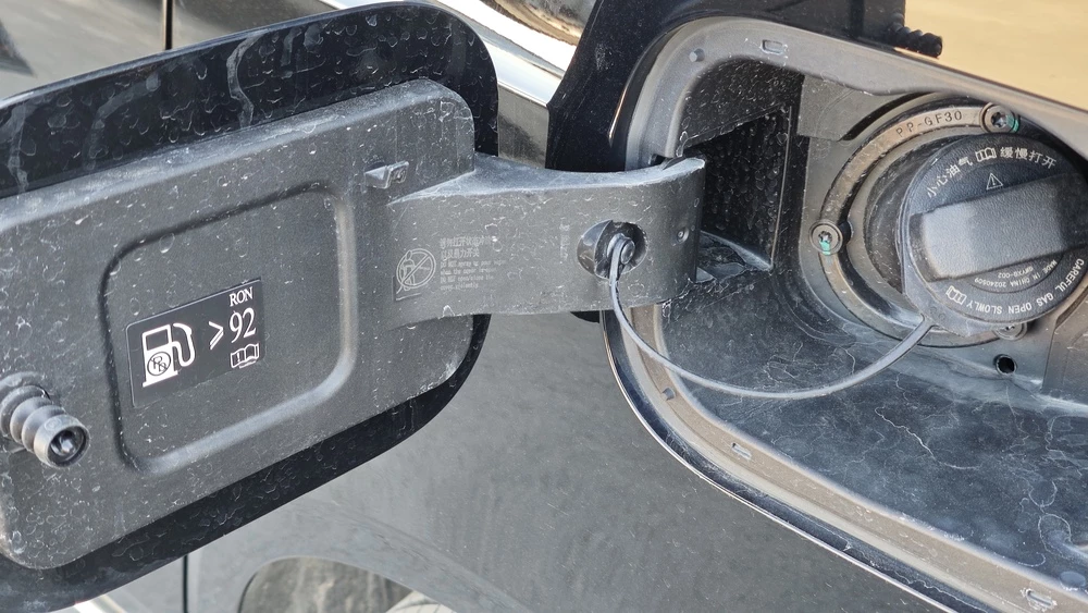 wey 80 тест сбоку спереди заправочная горловина