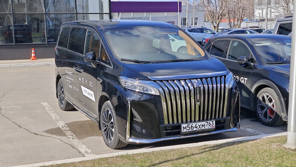 wey 80 тест сбоку спереди