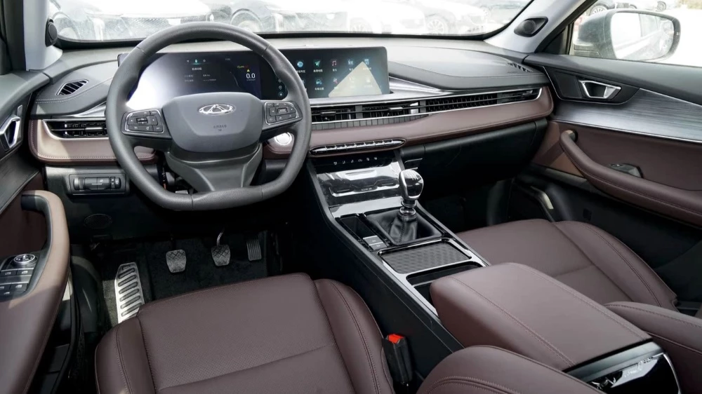 chery tiggo 7 excellence edition кроссовер интерьер