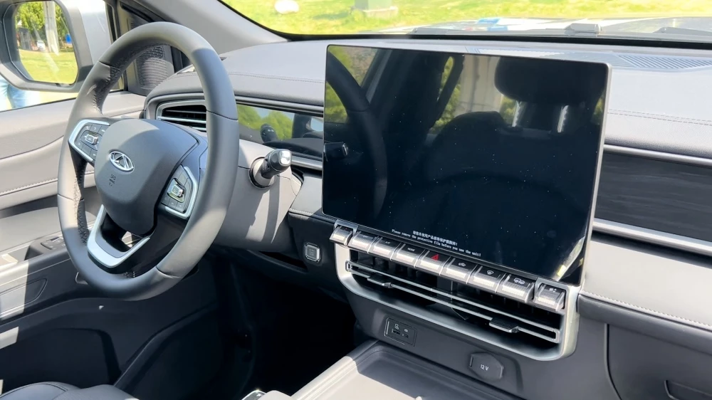 пикап Chery Himla интерьер презентация для СМИ