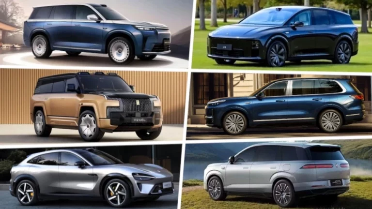 новые китайские suv 2025 года Xiaomi YU7 GAC S9 Li Auto i8 Geely Galaxy M9 Denza N8L YangWang U8L