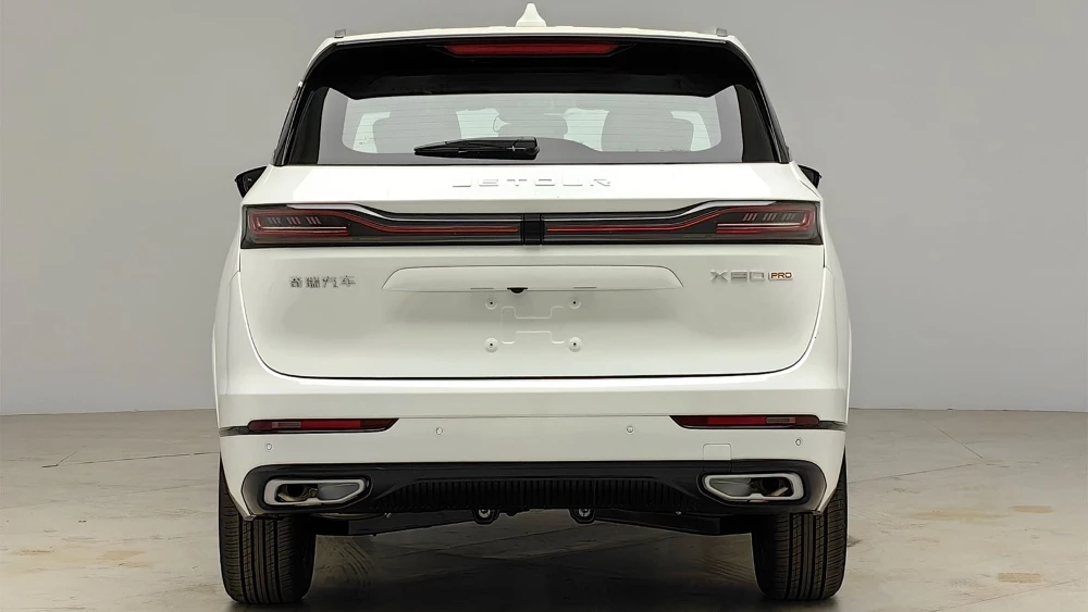 обновленный кроссовер Jetour X90 Pro сзади