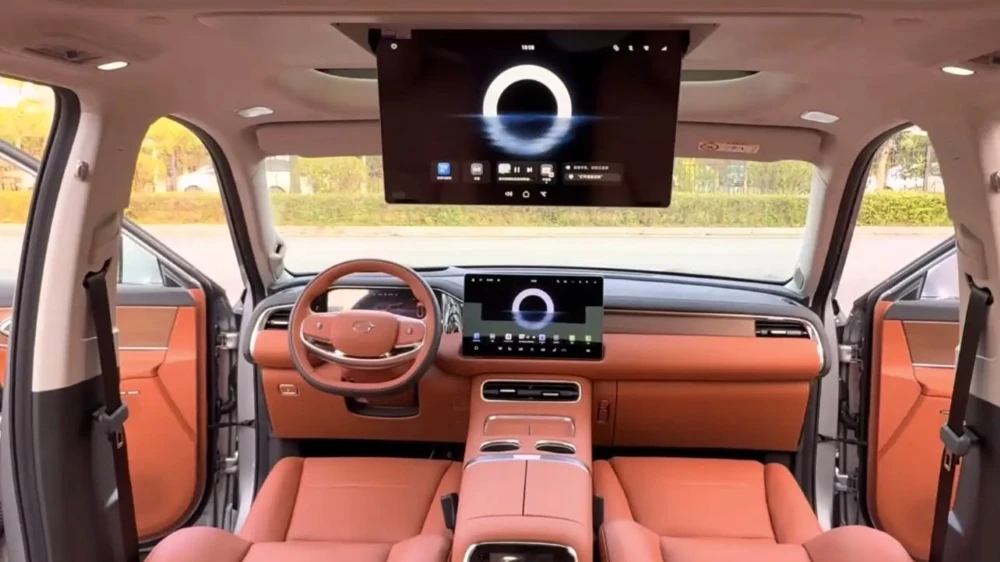 Гибридный кроссовер GAC S9 интерьер