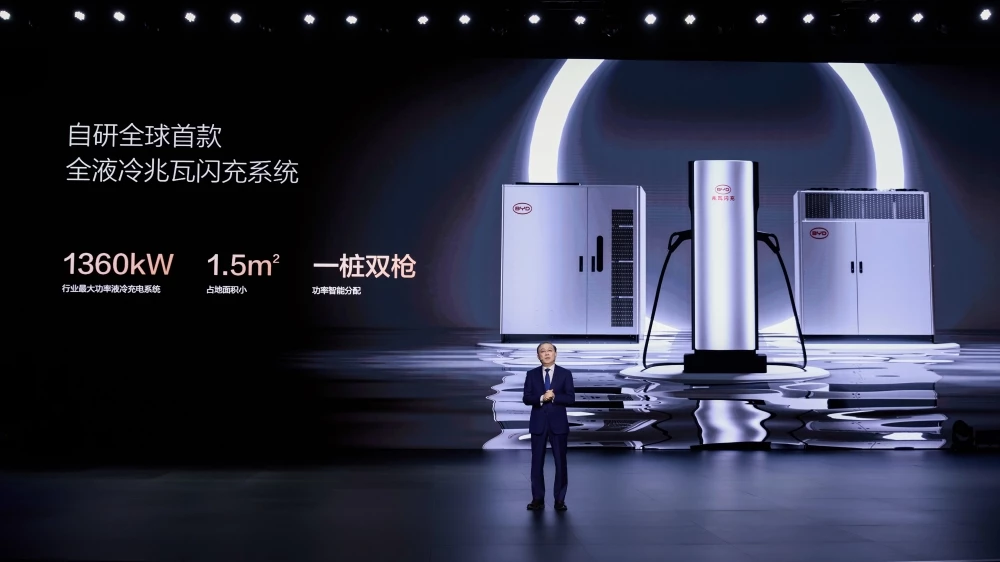 BYD Megawatt Ultra-Fast Charging System презентация