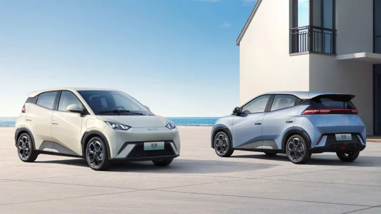 byd seagull электромобиль хэтчбек соку спереди сзади отзывы в россии