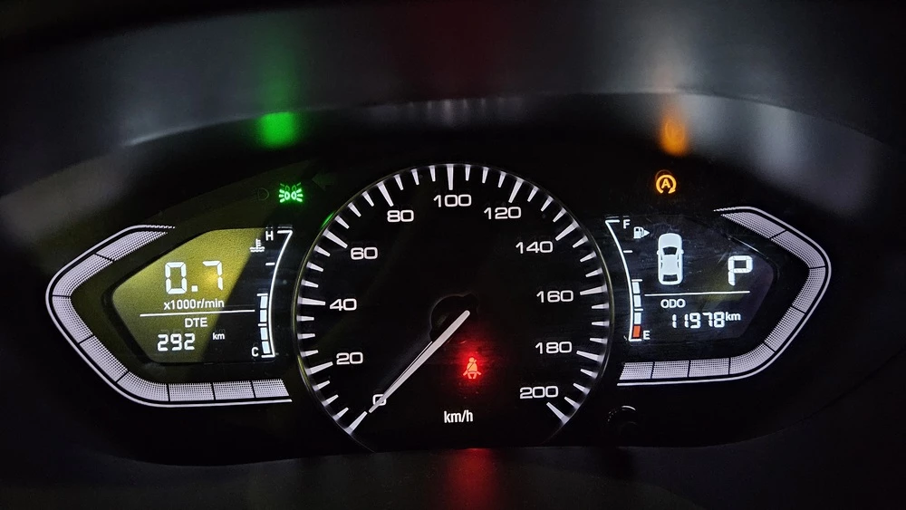 Changan Alsvin тест салон интерьер приборная панель