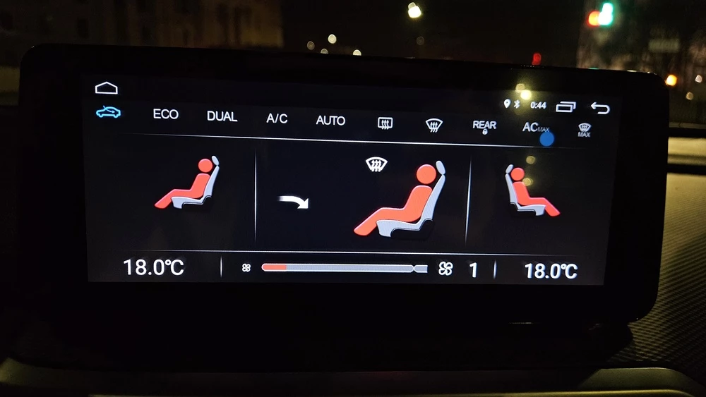 Changan Alsvin тест салон интерьер медиасистема мультимедиа климат-контроль