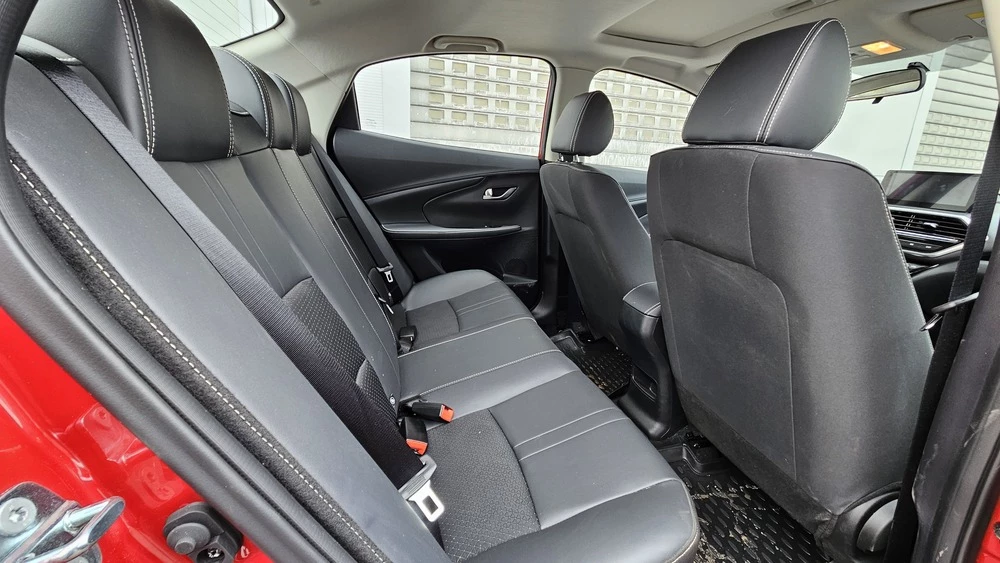 Changan Alsvin тест салон интерьер второй ряд сиденья