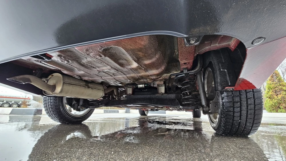 Changan Alsvin тест подвеска днище снизу