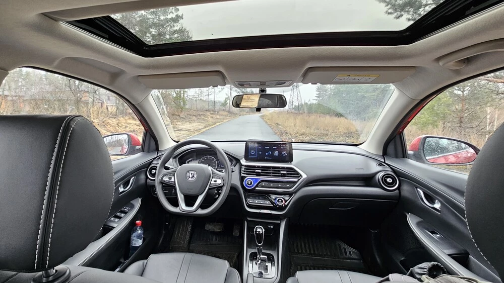 Changan Alsvin тест салон интерьер