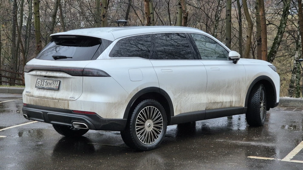 Chery tiggo 9 подкаст тест сбоку сзади