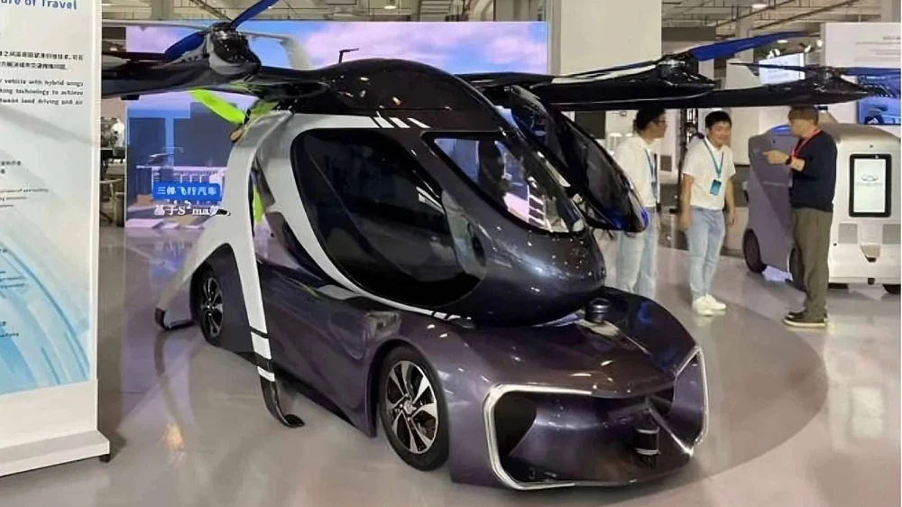 летающий автомобиль chery