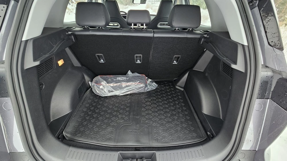 Chery Tiggo 4 тест салон интерьер багажник