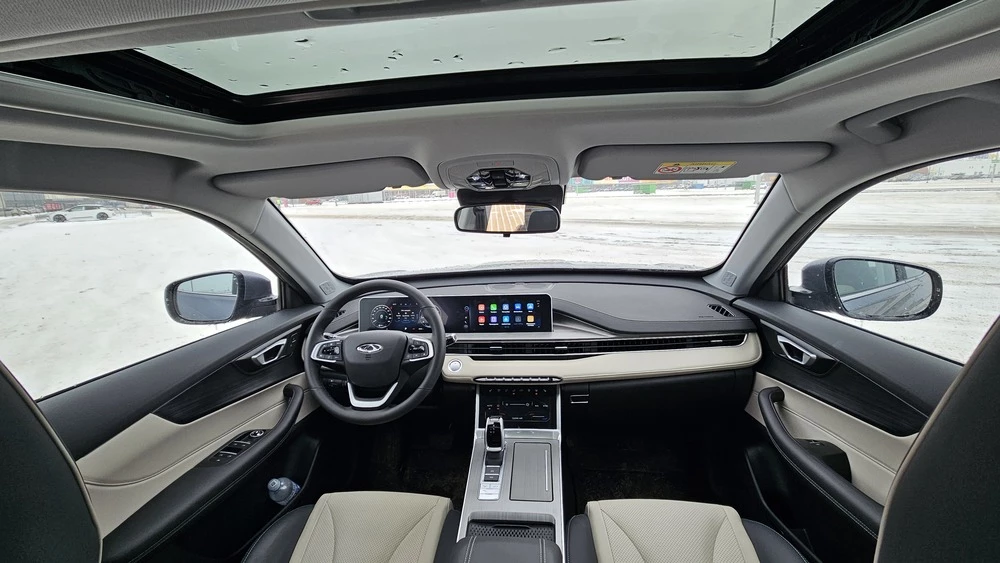 Chery Tiggo 4 тест салон интерьер