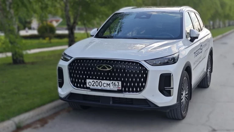 chery tiggo 9 тест мишина сбоку спереди