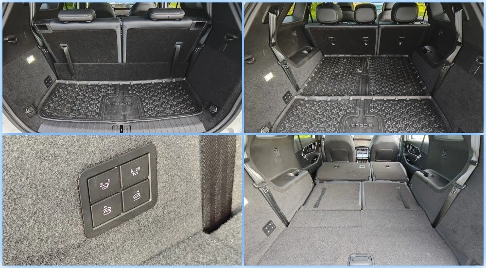 chery tiggo 9 тест мишина салон интерьер багажник