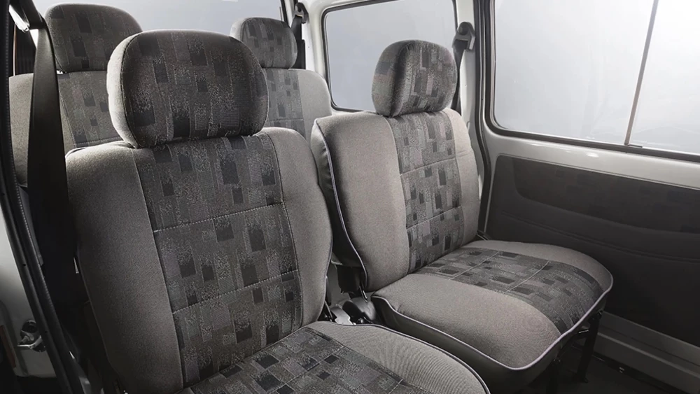 Chevrolet Damas салон интерьер второй ряд сиденья