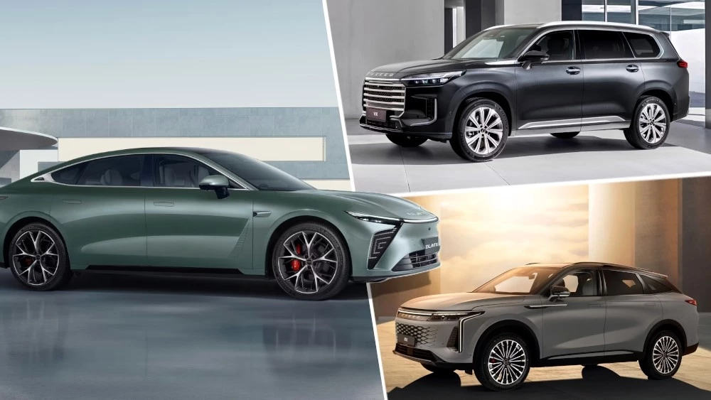 Электрический седан и гибридные кроссоверы. Exeed обновит модельную линейку в России Новинки Exeed для России 2025 Exlantix ES Exeed RX Exeed VX