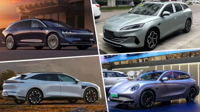 новые китайские универсалы 2025 года Zeekr 007 GT BYD Seal 06 DM-i Ora Lightning Cat Stelato S9