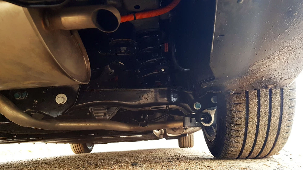 Dongfeng eπ007 1200 EVR тест подвеска днище