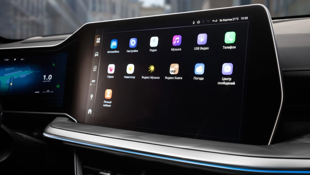 Haval F7x второго поколения интерьер