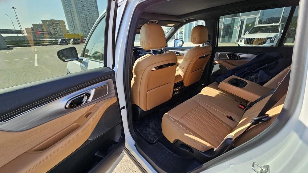 GAC GS8 Traveller тест обзор салон интерьер второй ряд