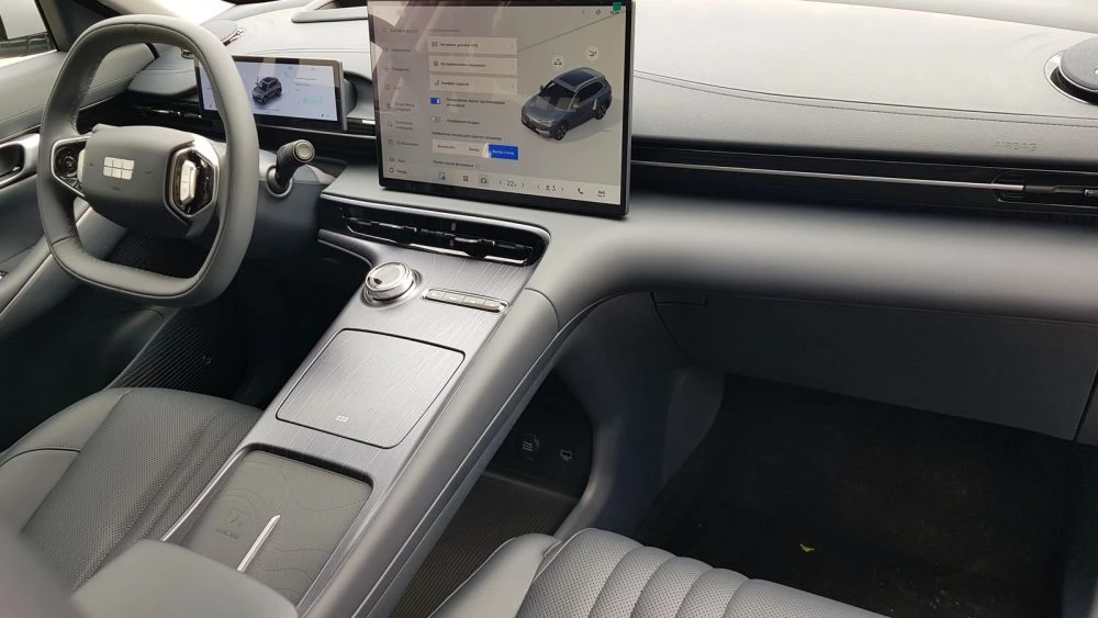 Geely EX5 салон интерьер в беларуси в минске