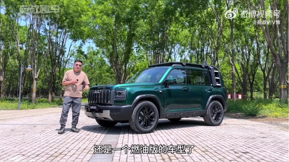 haval raptor бензиновый сбоку спереди зеленый кроссовер