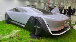 Hongqi His концепт шанхай шанхайский автосалон 2025 сбоку спереди