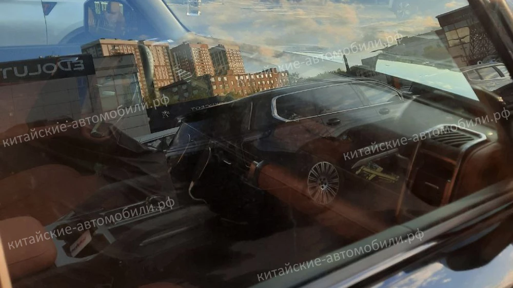 jaecoo ej6 кроссовер салон черный электромобиль