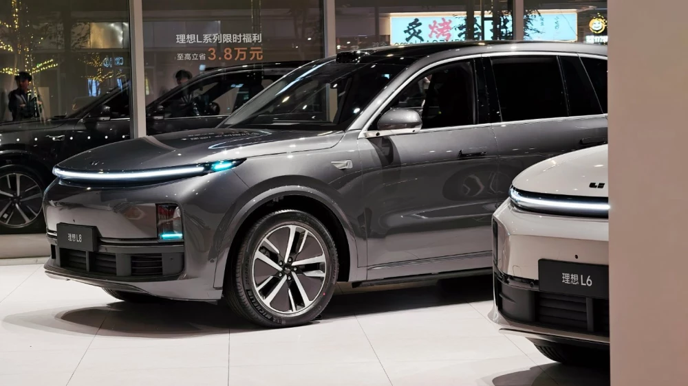 li auto l8 l6 в торговом центре китая