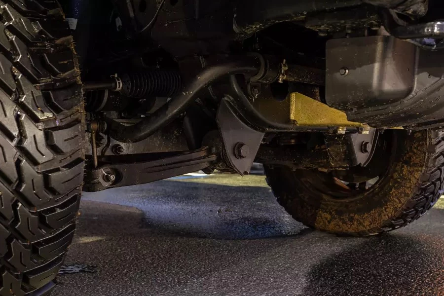 Dongfeng Mengshi MS600 в России задний мост