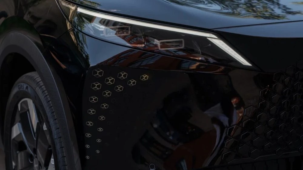 Omoda C7 спереди рисунок бампер