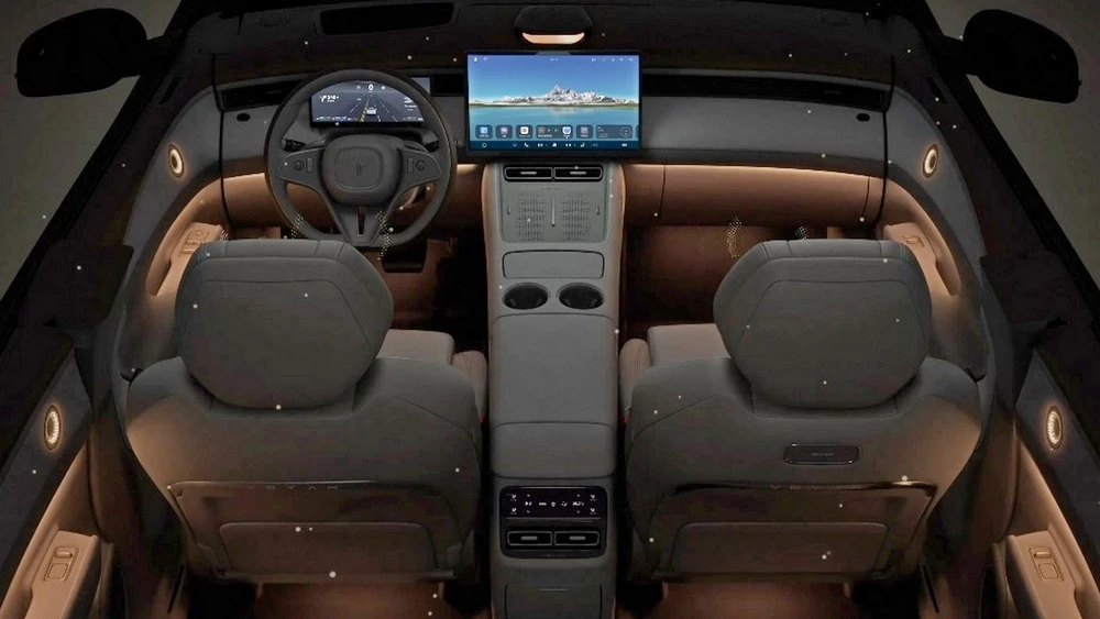 новый Voyah Free+ салон интерьер