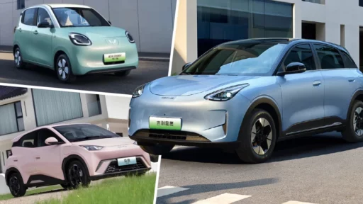 самые попурялные автомобили в китае за апрель 2025 года geely xingyuan byd seagull wuling hongguang mini ev