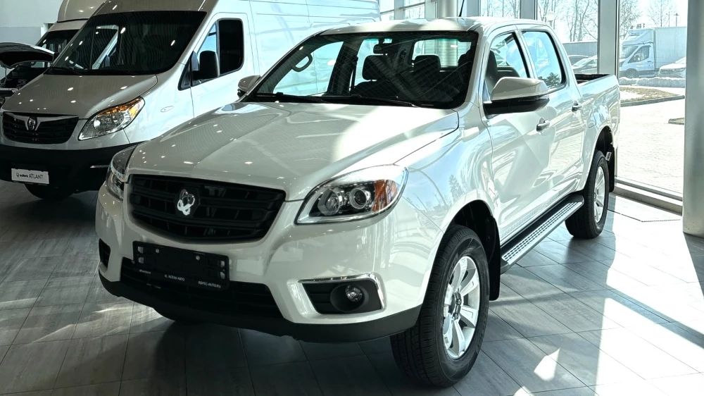 Пикап Sollers ST6 у дилера в автосалоне ижевск АСПЭК-Моторс сбоку спереди новые купить