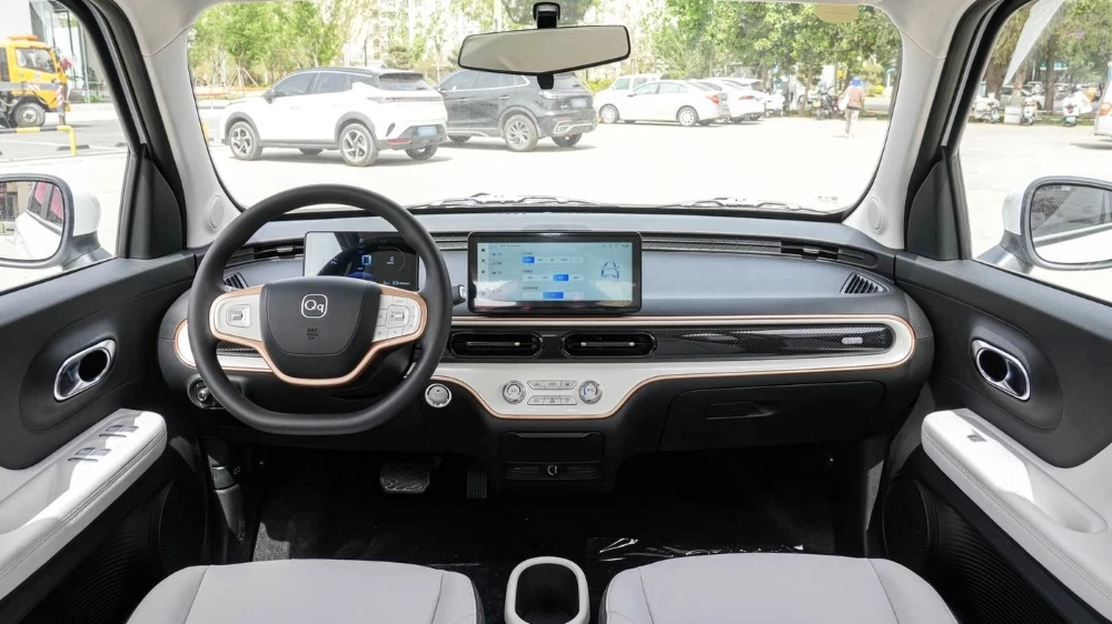 chery qq duomi электромобиль интерьер