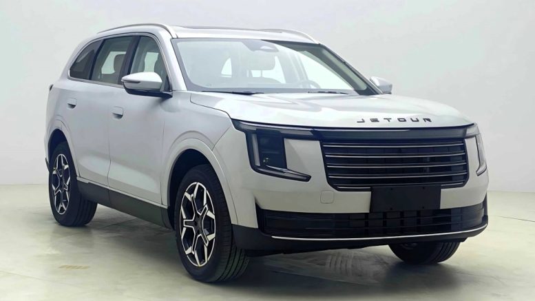 jetour X70L кроссовер сбоку спереди характеристики китай
