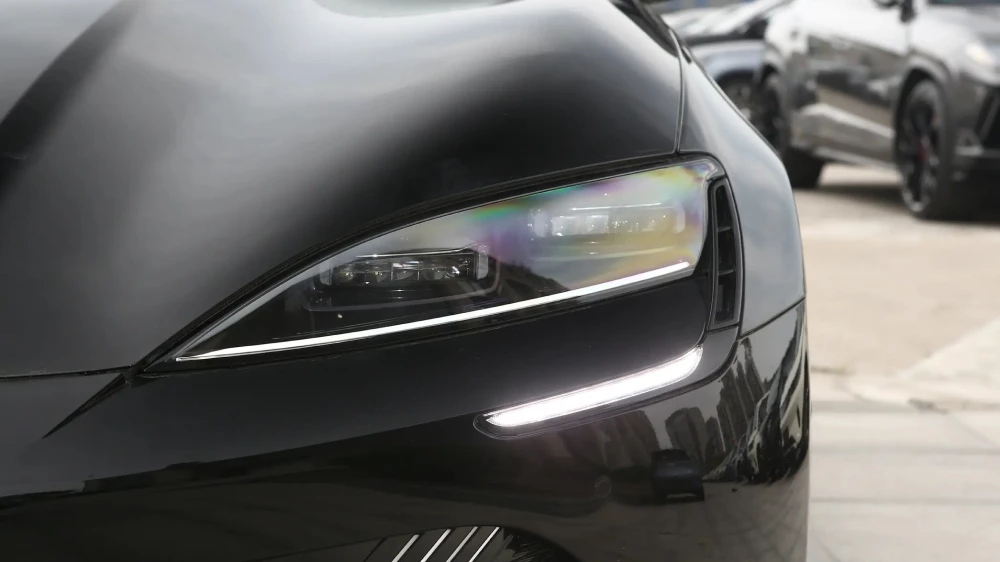 byd seal черный седан электрический спереди фара фото китай