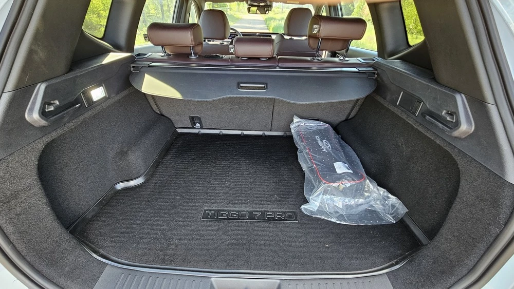 Chery Tiggo 7L топовая версия салон интерьер багажник