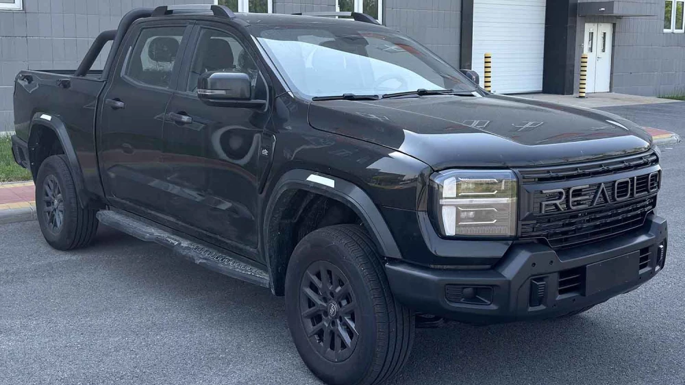 jetour jiexiangzhe reaolo сбоку спереди черный пикап рамный дизельный длинная колесная база