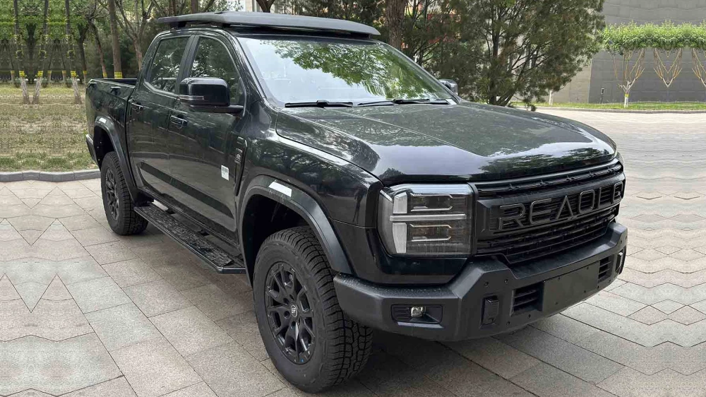 jetour jiexiangzhe reaolo сбоку спереди черный пикап рамный дизельный