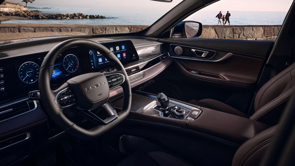 салон chery tiggo 7l awd полный привод кроссовер коричневый